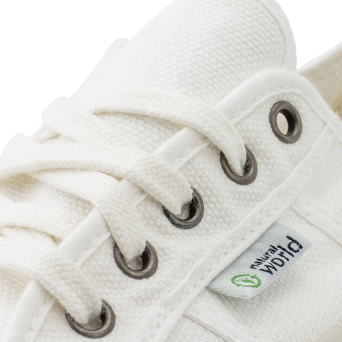 Erkek Sneaker ( Günlük) 901-505 BASQUET TINTADO Natural World Blanco