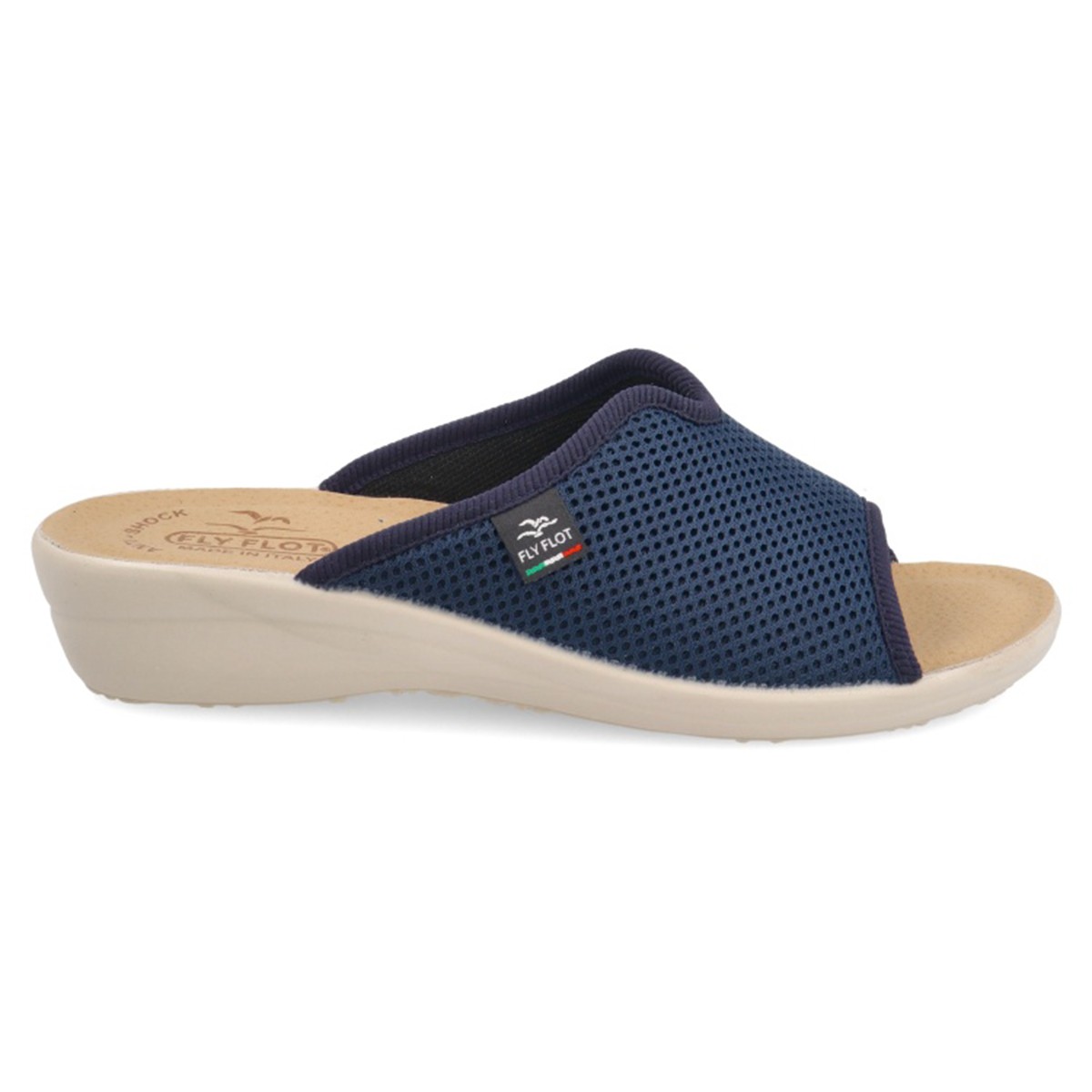 T4 429 FE Fly Flot CLOTH WOMAN SLIPPER Blue