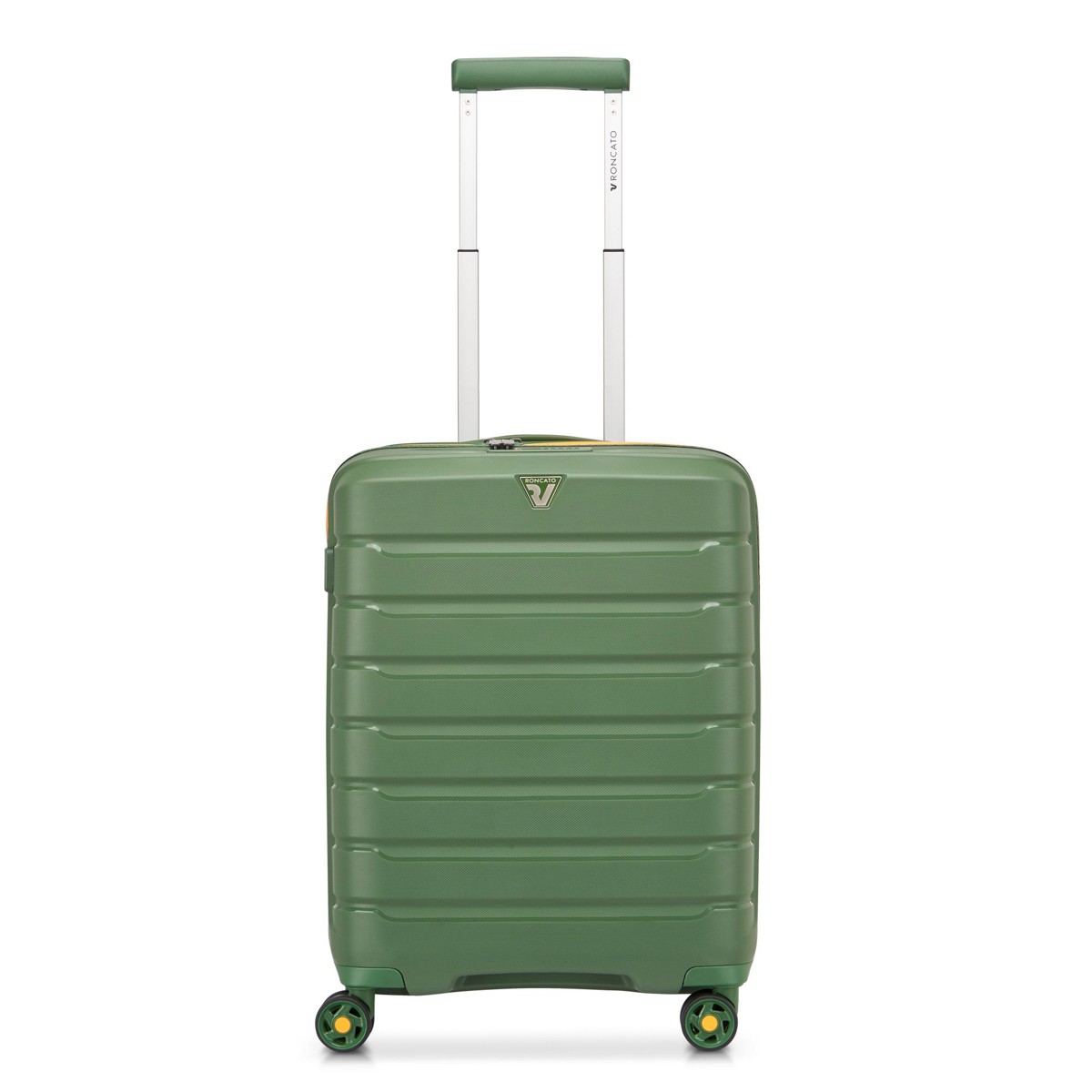 41798357 Roncato Trolley Cabına 55 Cm 4R Butterfly Neon V. Mılıtare