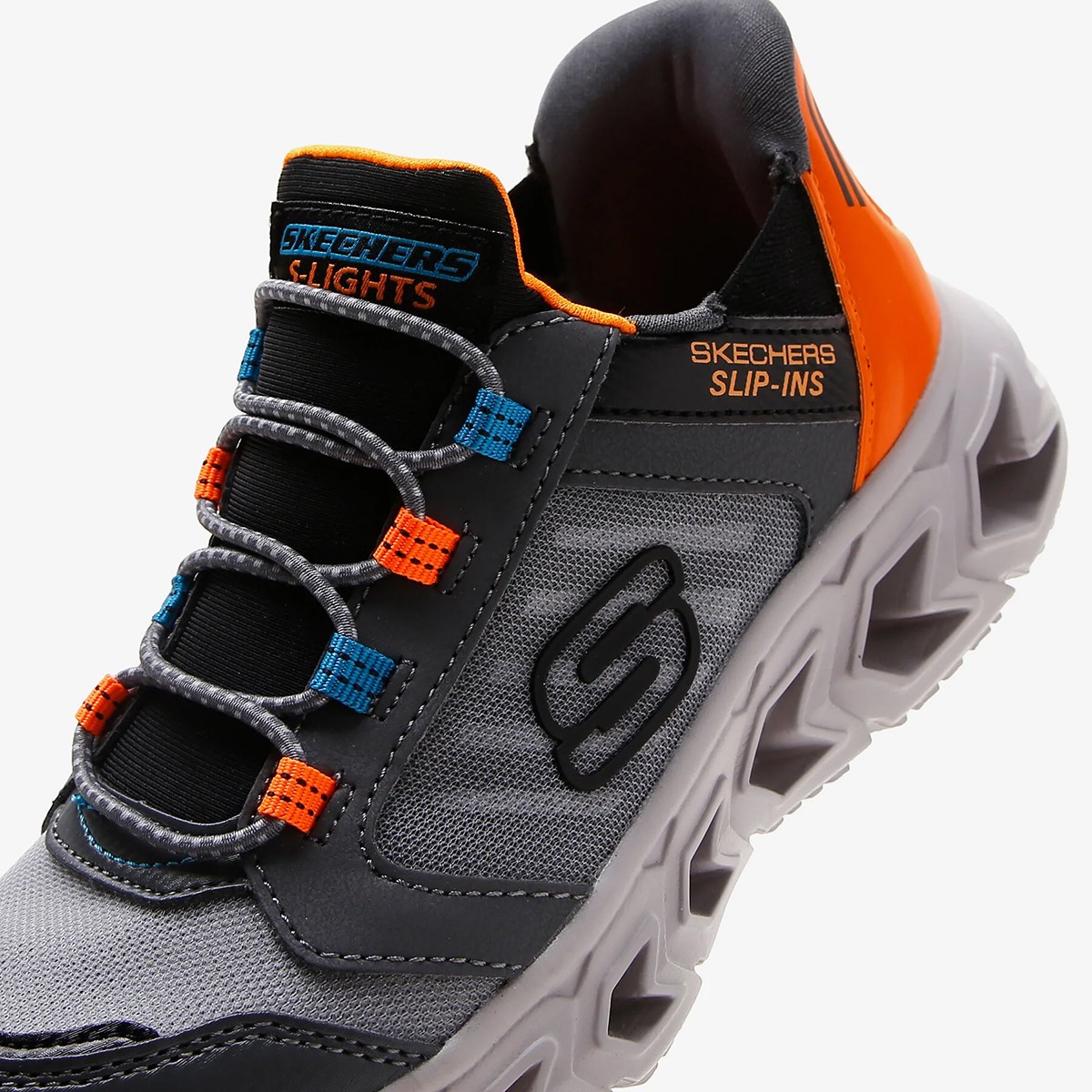 403843L CCOR Skechers HYPNO-FLASH 2.0 Grey/Orange