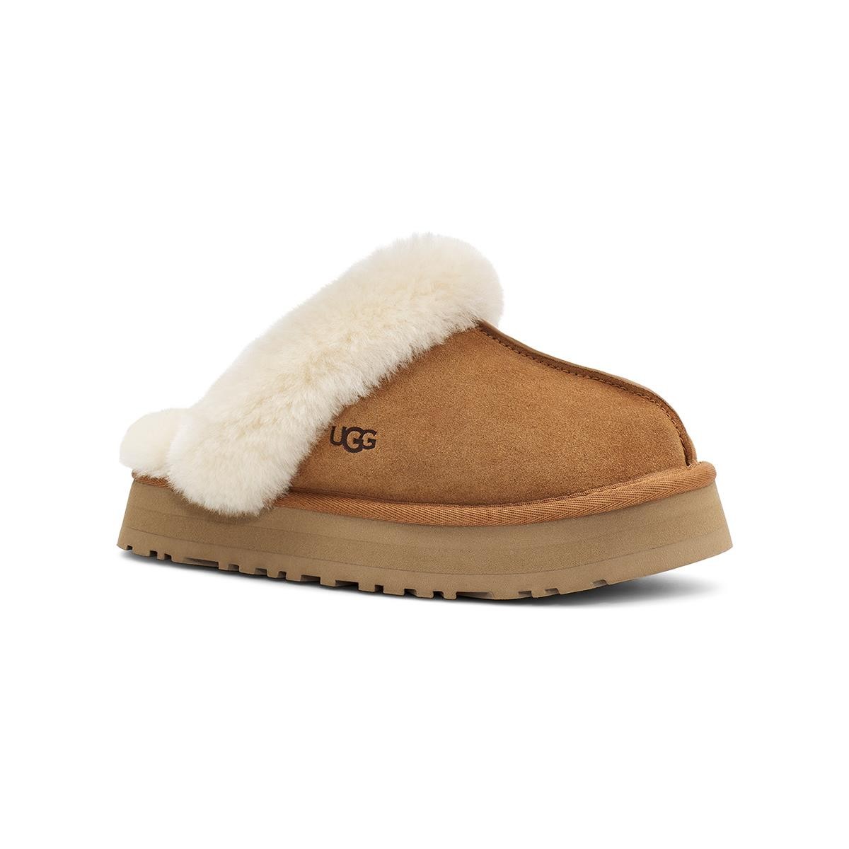 Kadın Terlik 1122550 UGG W DISQUETTE CHESTNUT (TABA)