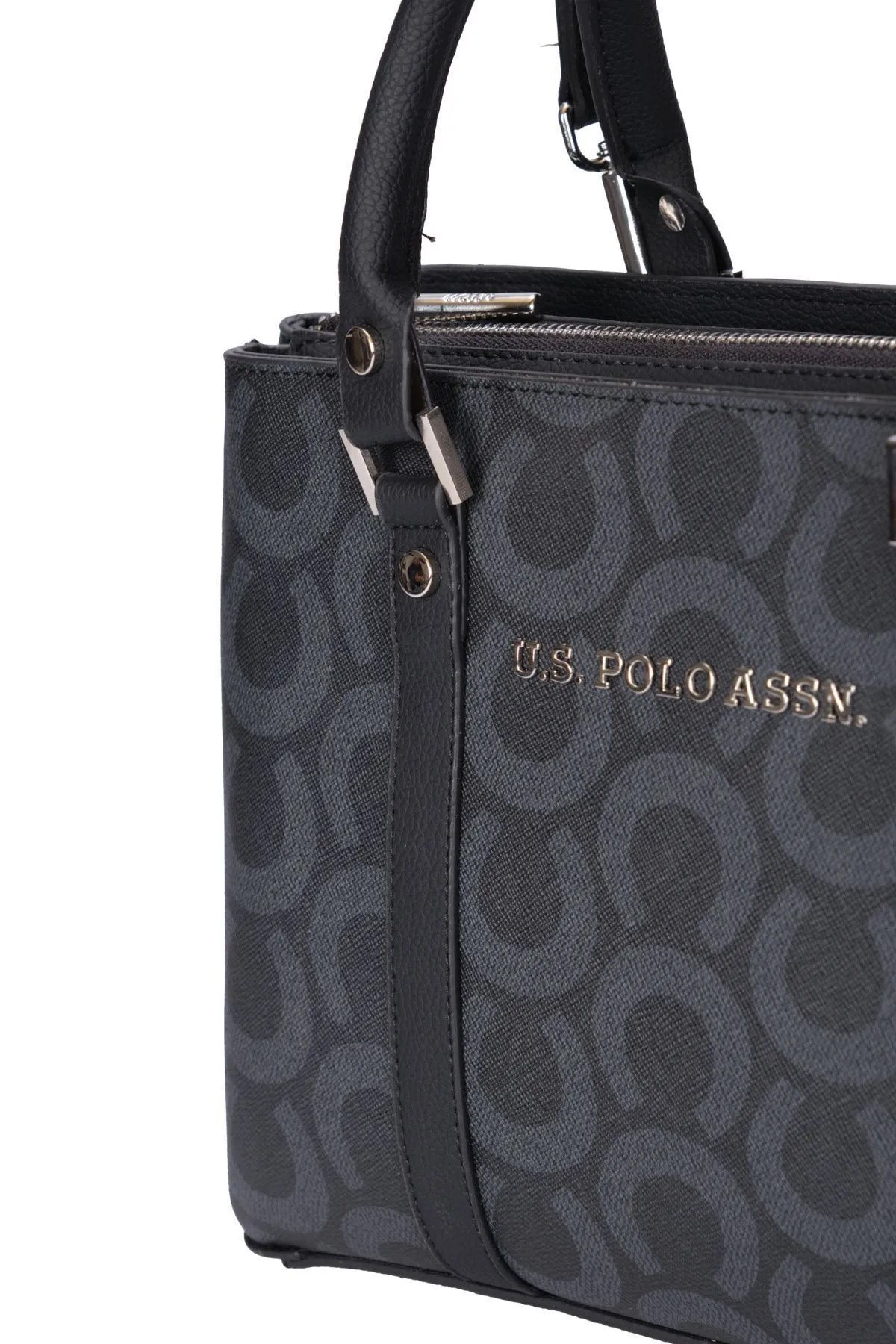 US24593 U.S. POLO ASSN. USPA LADIES BAG BLACK