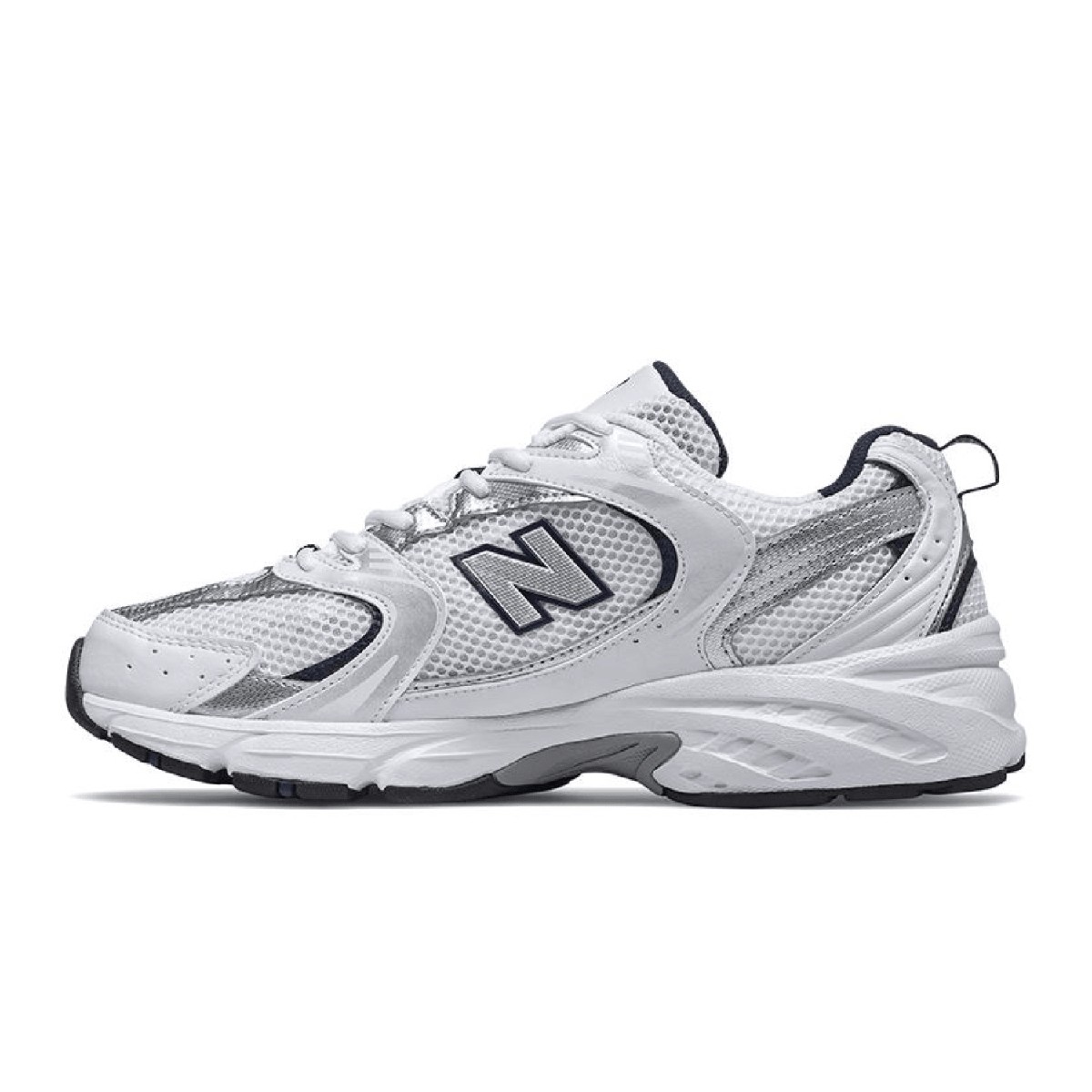 MR530EMA NEW BALANCE NB Lifestyle Unisex Shoes White/Silver