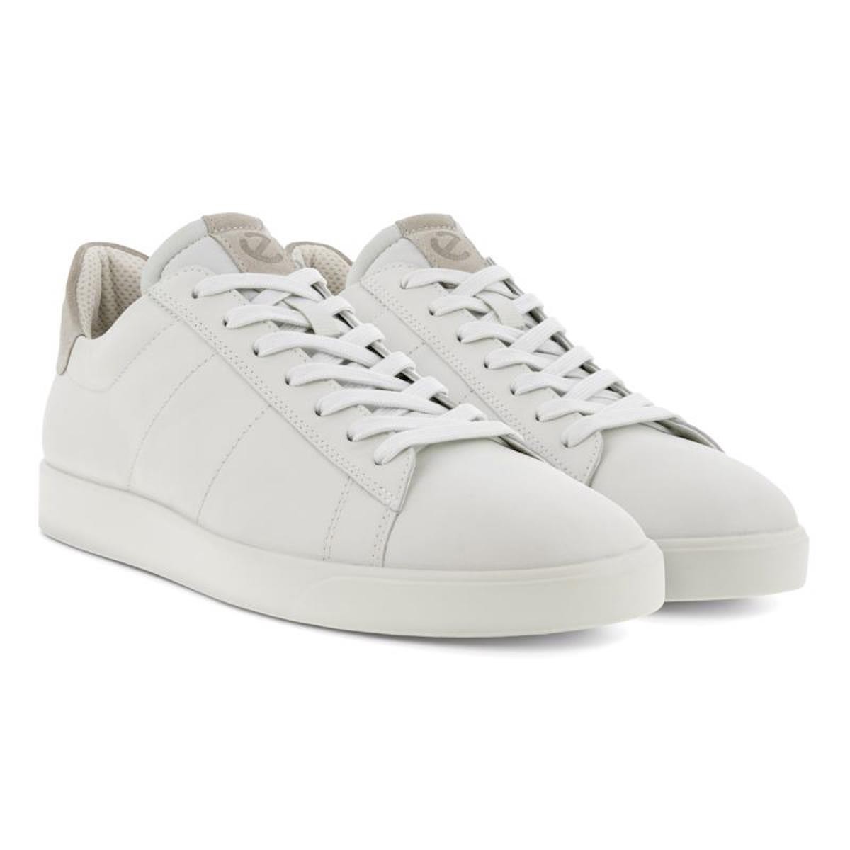 Erkek Sneaker ( Günlük) 52130458336 Ecco Street Lite M White Gravel Emkay Arenal White