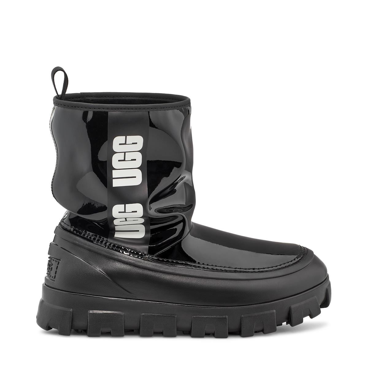 Kadın Bot 1144059 UGG W CLASSIC BRELLAH MINI BLACK (SIYAH)