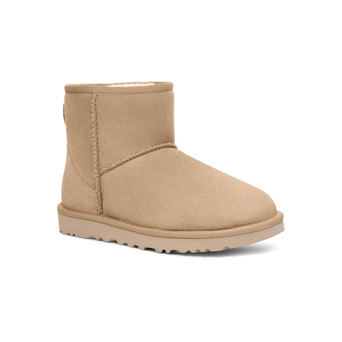 Kadın Bot 1016222 UGG W W CLASSIC MINI II SAND (KUM RENGI)