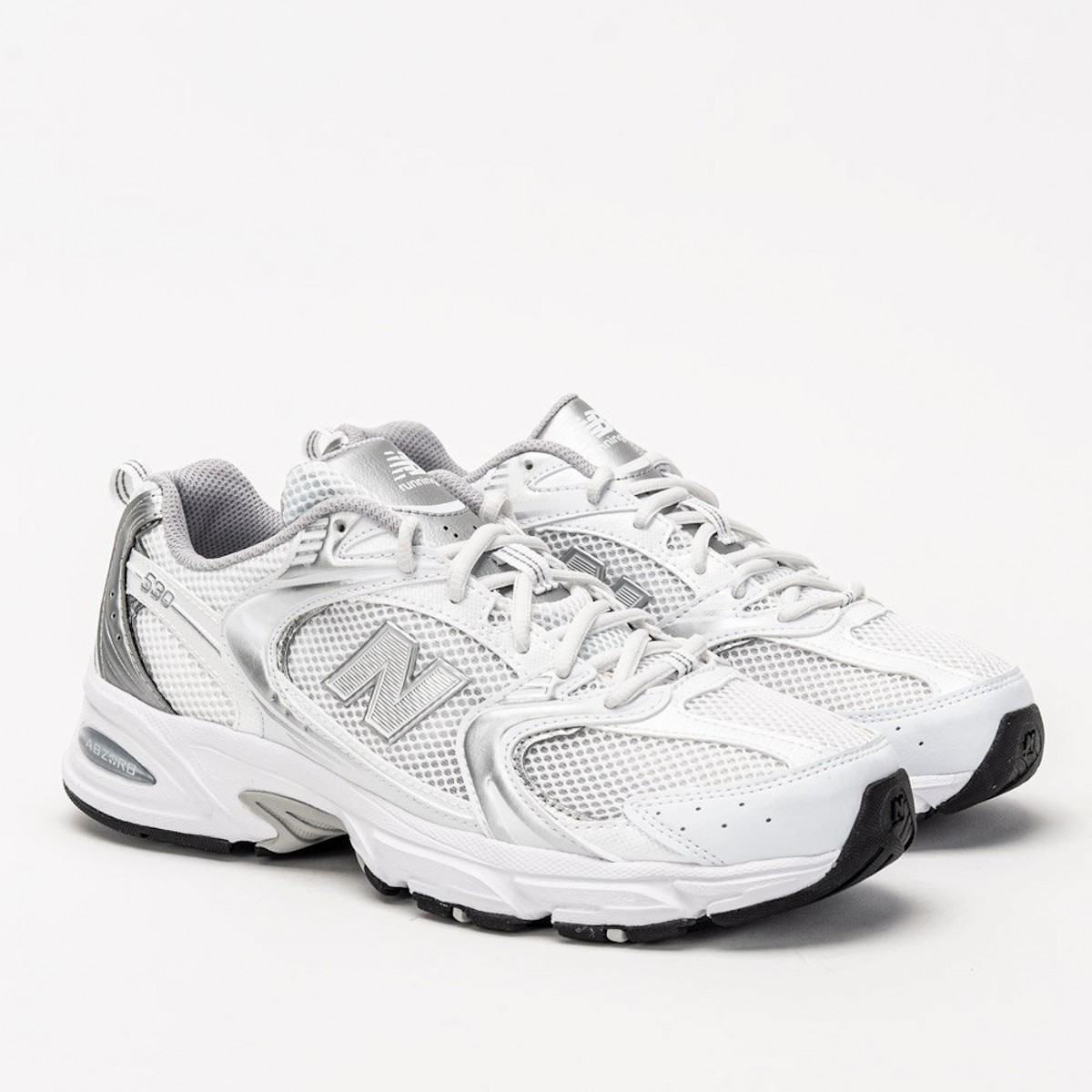 MR530EMA NEW BALANCE NB Lifestyle Unisex Shoes White/ Silver