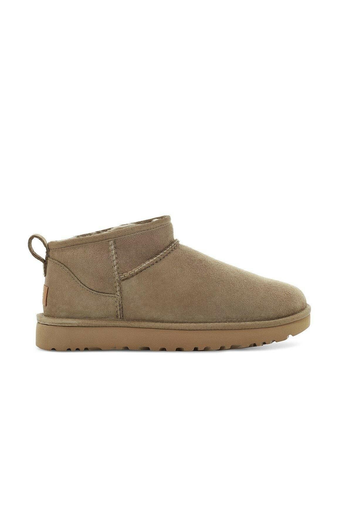 Kadın Bot 1116109 UGG W CLASSIC ULTRA MINI ANTILOPE (KOYU NATUREL)