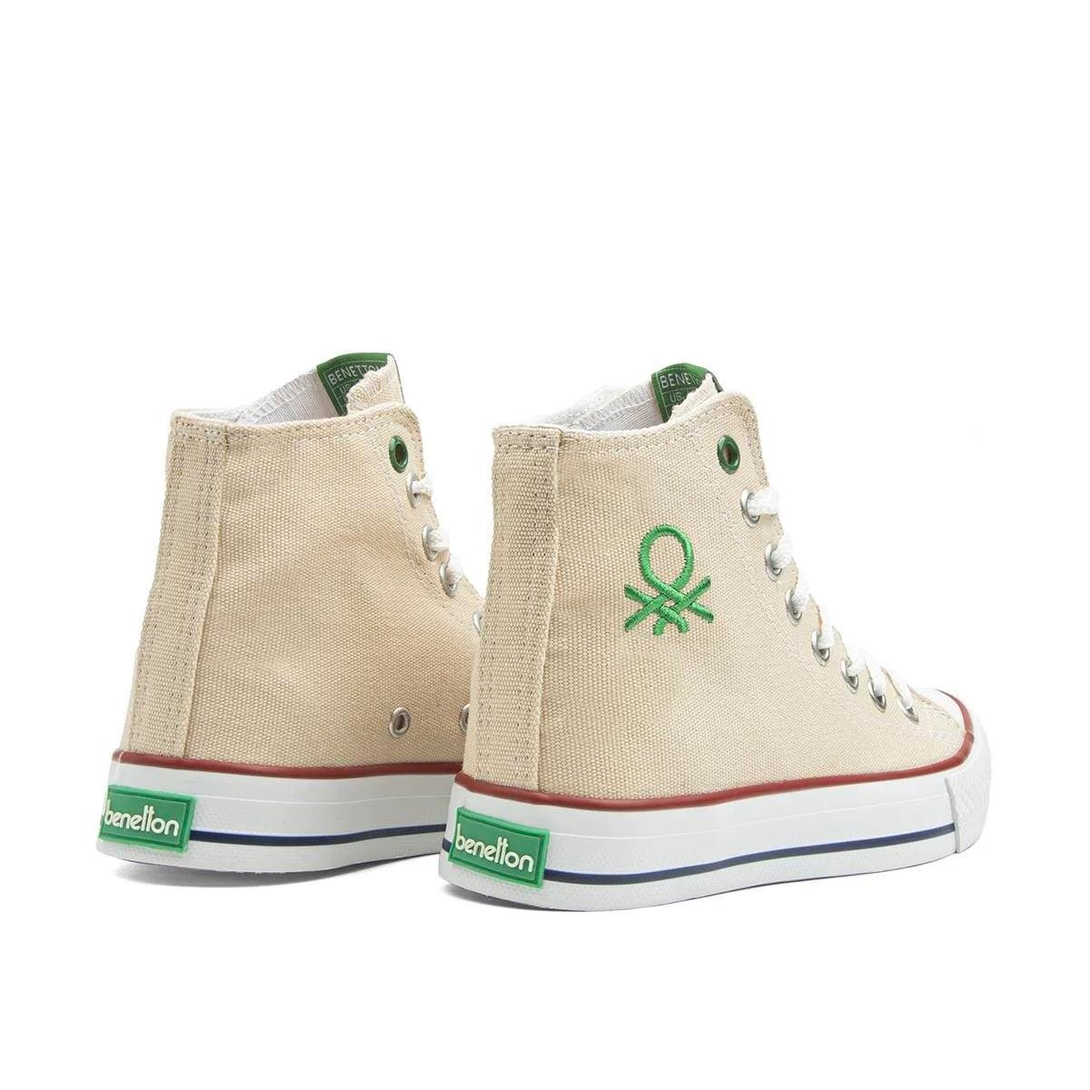 Kadın Sneaker ( Günlük) BN-30628 Benetton Bej