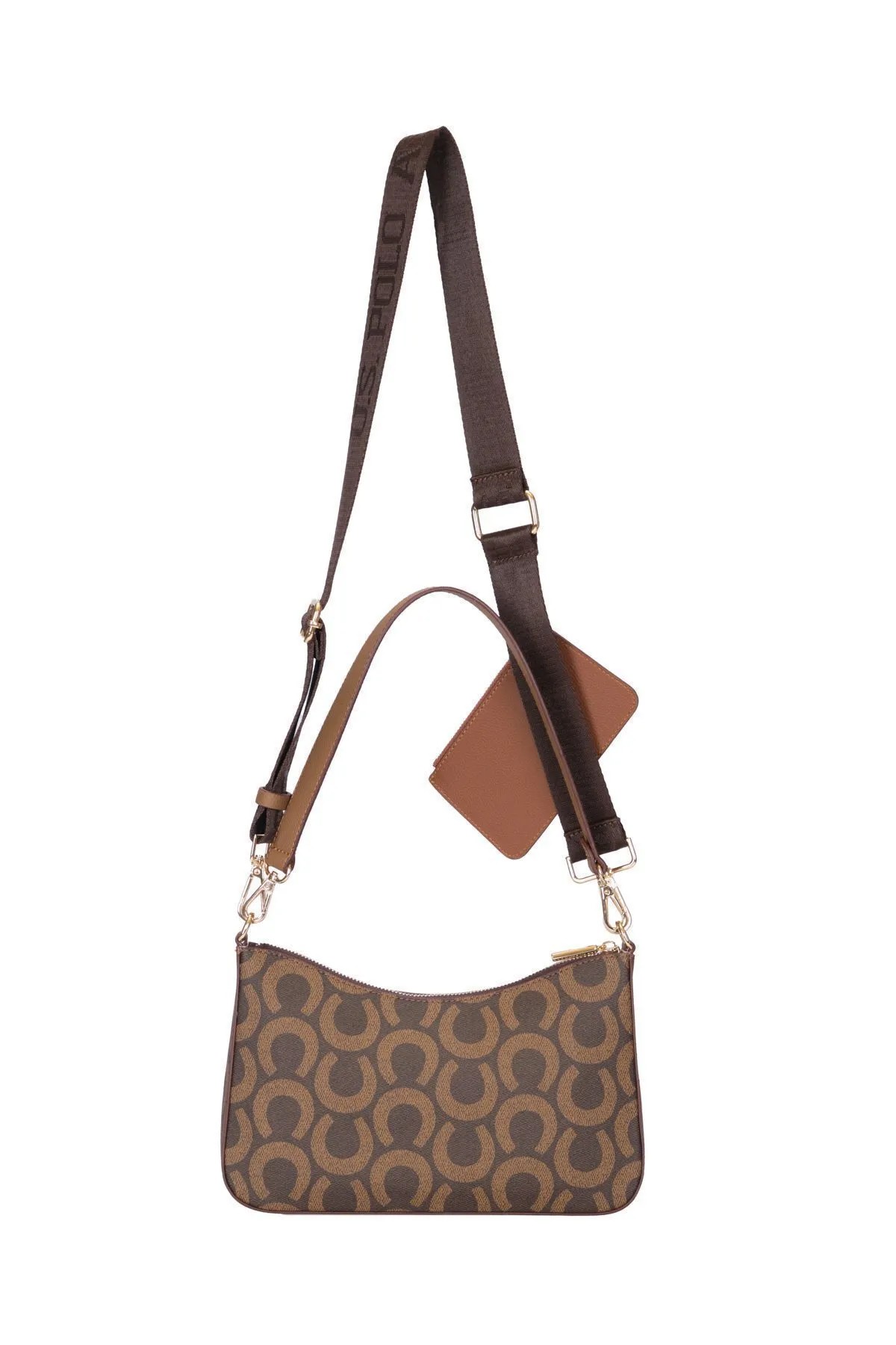 Kadın Çapraz Çanta US24599 U.S. POLO ASSN. USPA LADIES BAG BROWN