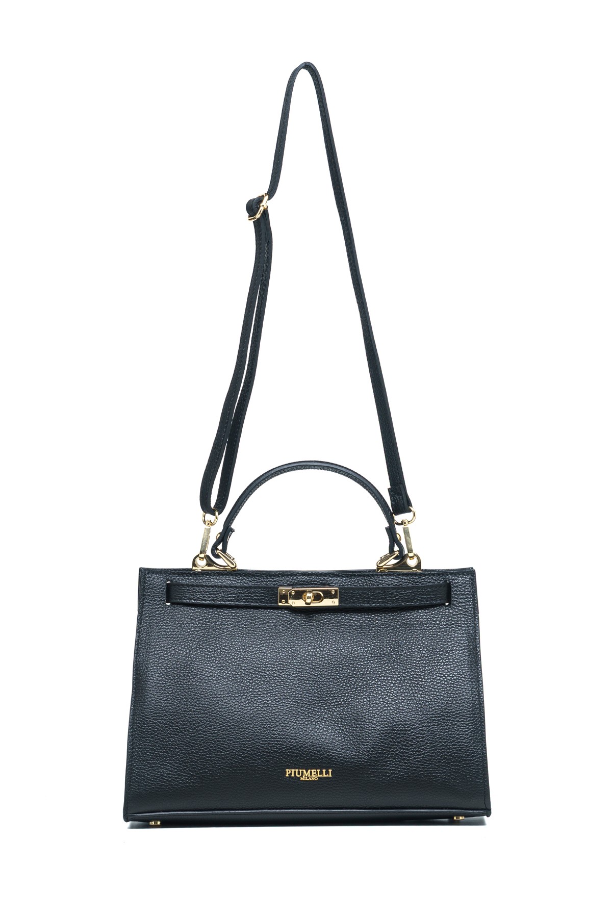 LAINE M Piumelli Milano Bag D28 Black