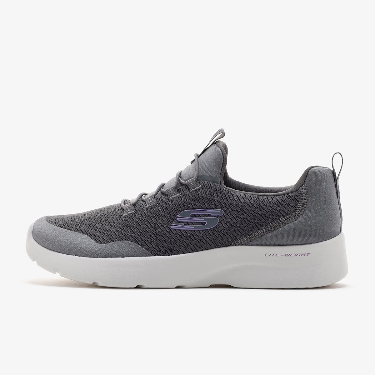 149657TK GYLV Skechers DYNAMİGHT 2.0 - REAL SMOOTH Grey/Purple