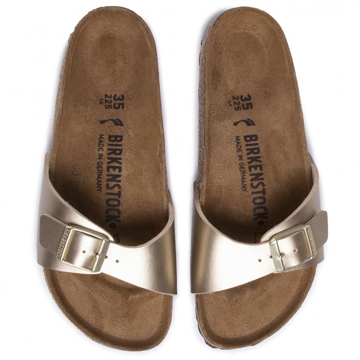 Kadın Terlik 1016107 Birkenstock Madrid BF Gold