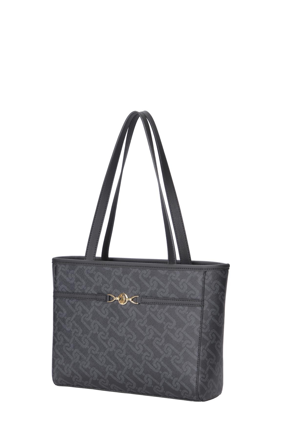 Kadın Omuz Çantası US24500 U.S. POLO ASSN. USPA LADIES BAG 00128 Black