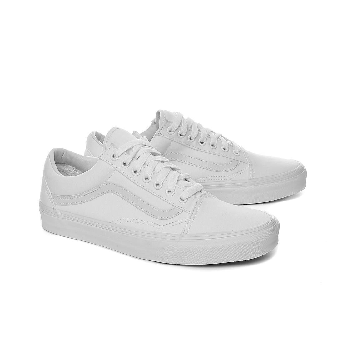 Kadın Keten VN000D3HW001 VANS OLD SKOOL TRUE WHITE