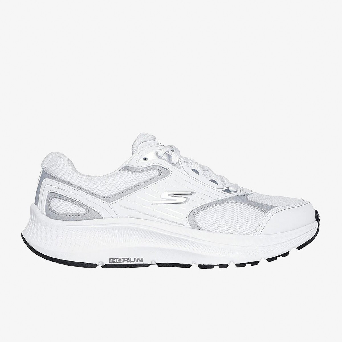 128606 WSL Skechers GO RUN CONSISTENT 2.0 White/Silver