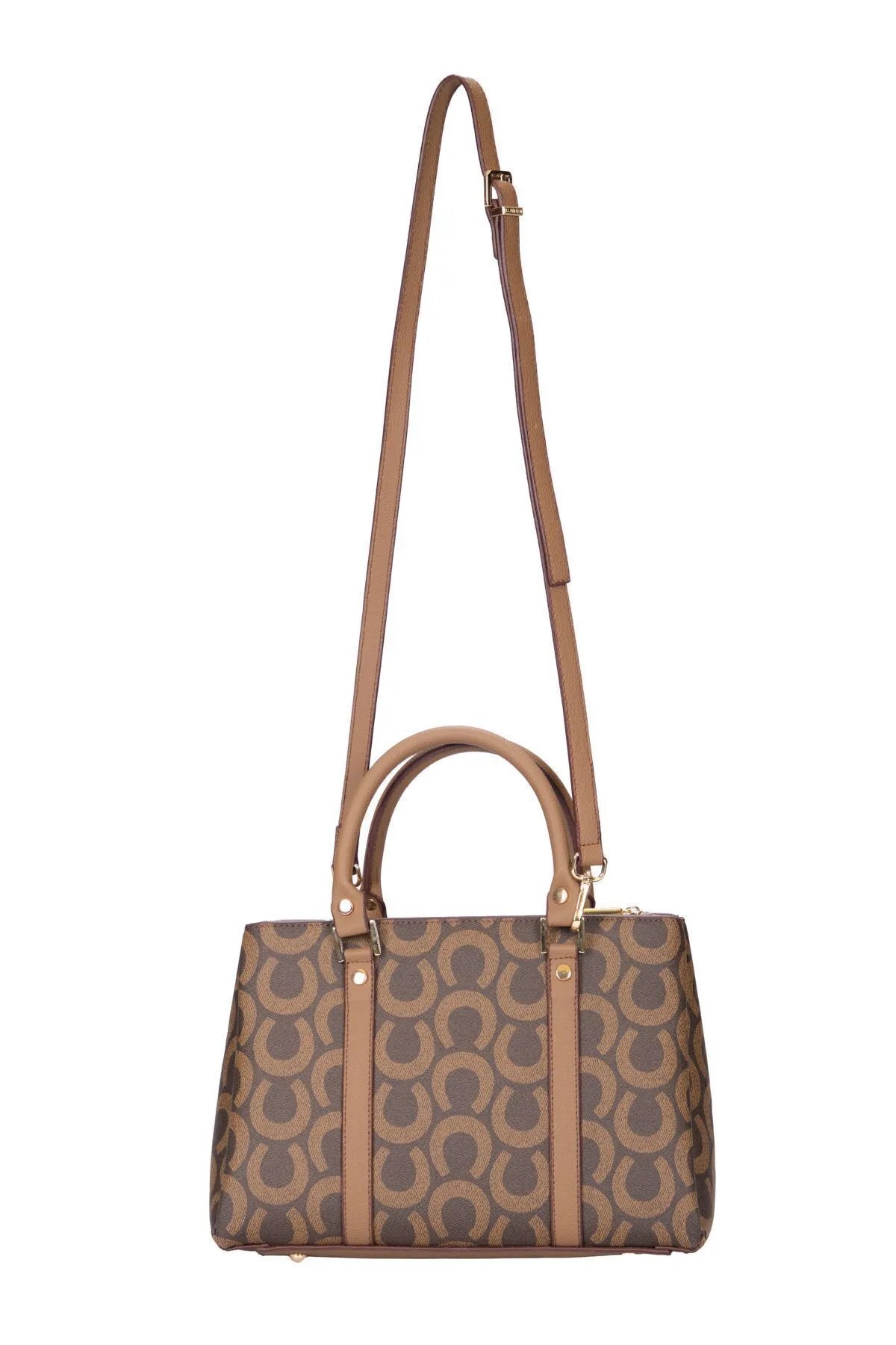 US24593 U.S. POLO ASSN. USPA LADIES BAG BROWN