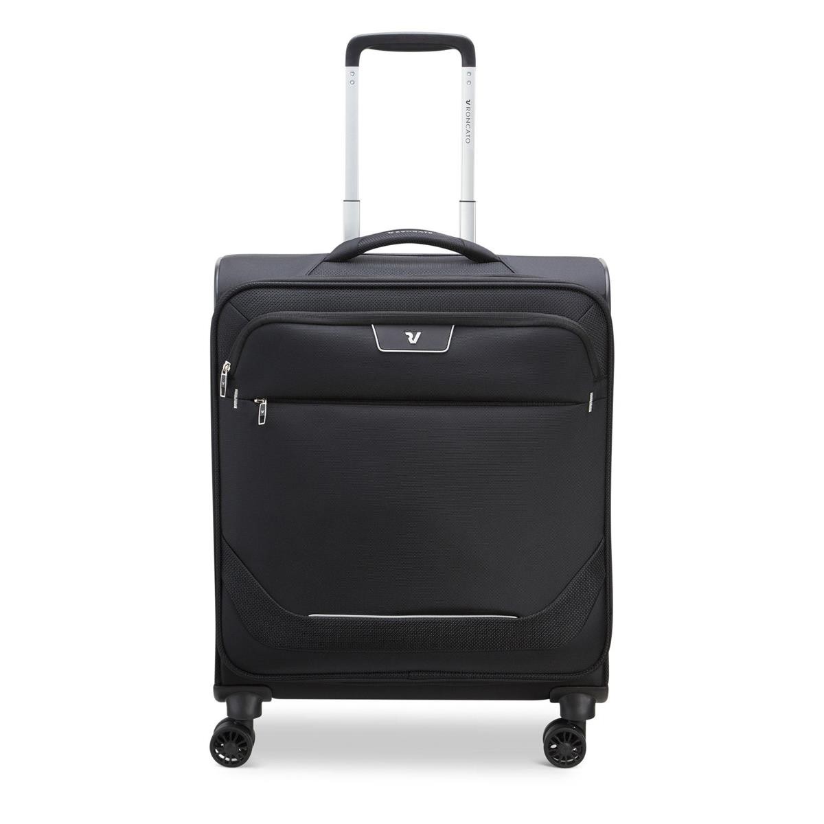 Unisex Valiz 41623301 Roncato Joy Cabın Trolley Expandable 56 Cm Nero