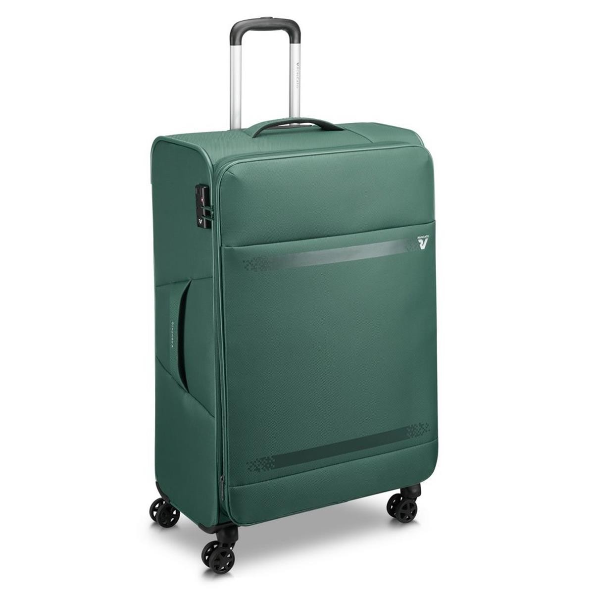 Unisex Valiz 41464157 Roncato Trolley Grande 4R 78 Cm Exp. Jazz 4.0 Verde Mılıtare