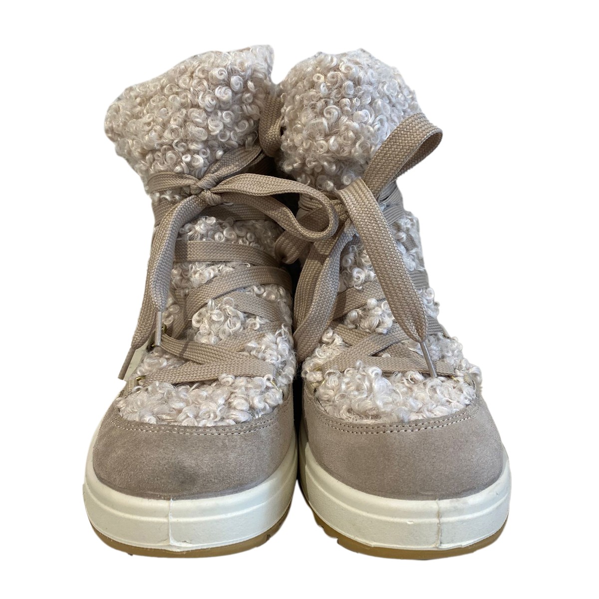 6382 1J Jacalu synth.wool / leather Pu sole Beige