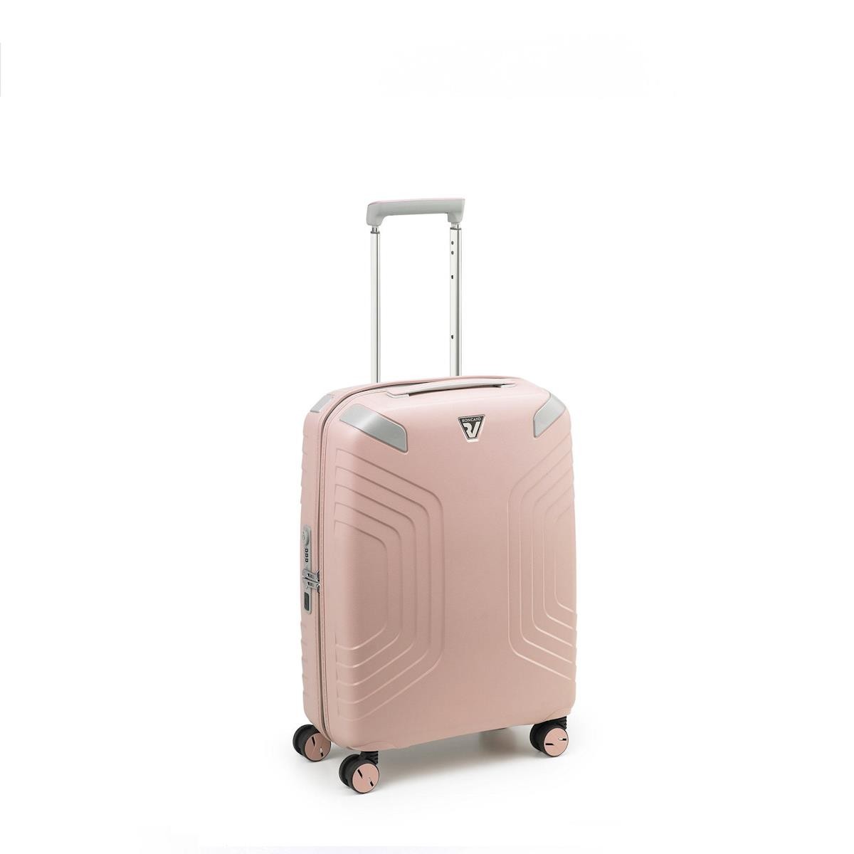 Unisex Valiz 57733261 Roncato Ypsilon 2.0 Trolley Cabina Eco Rosa Pastello 55x40x20