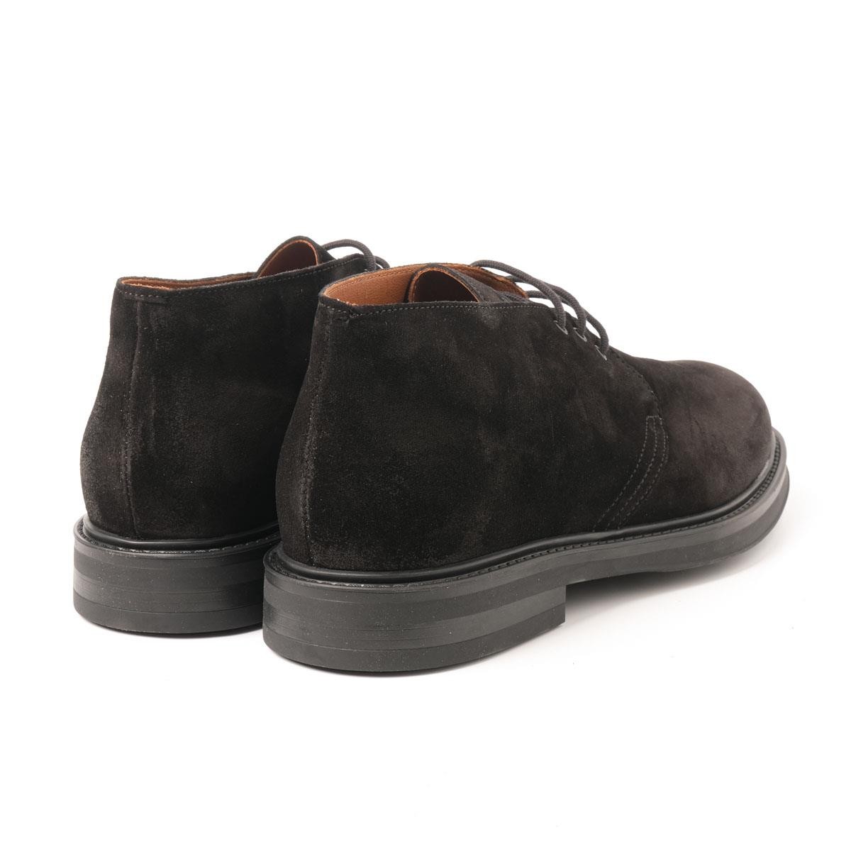 Erkek Bot 73A2 Frau WAXY Desert Boot Nero (Black)