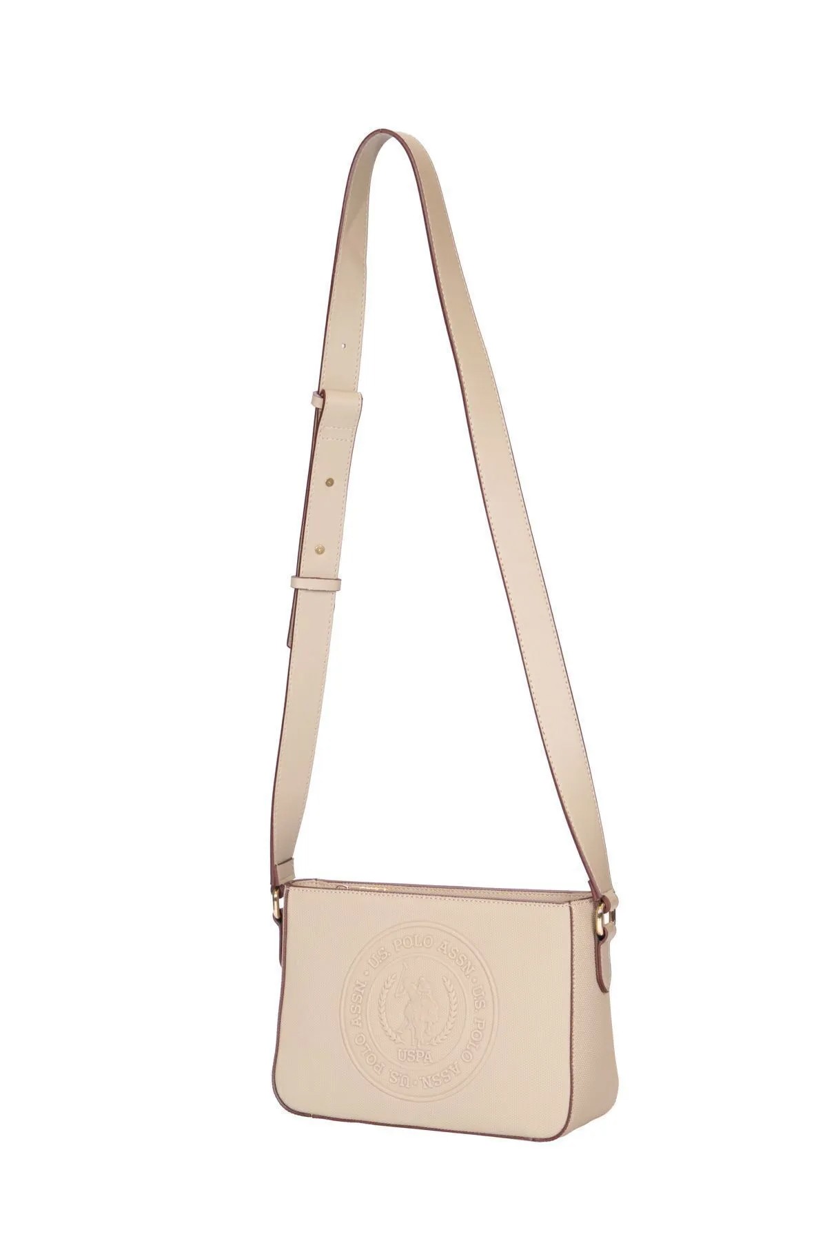 US24739 U.S. POLO ASSN. USPA LADIES BAG GRAVEL