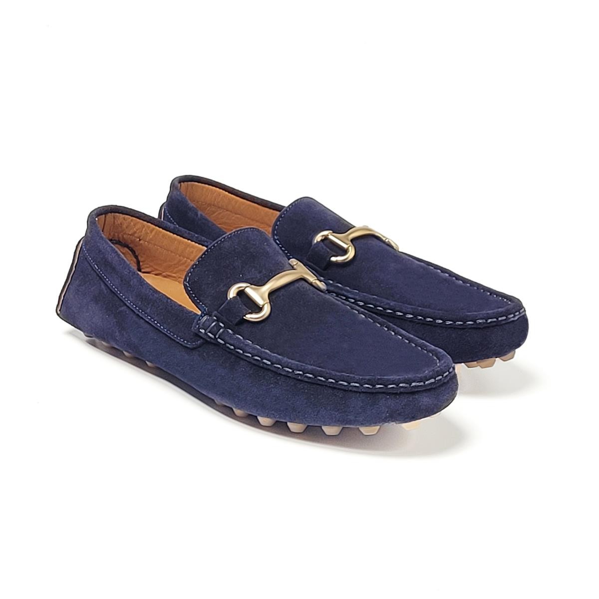 Erkek Oxford ( Klasik) TZ-13804 John May 46 NAVY BLUE SÜET