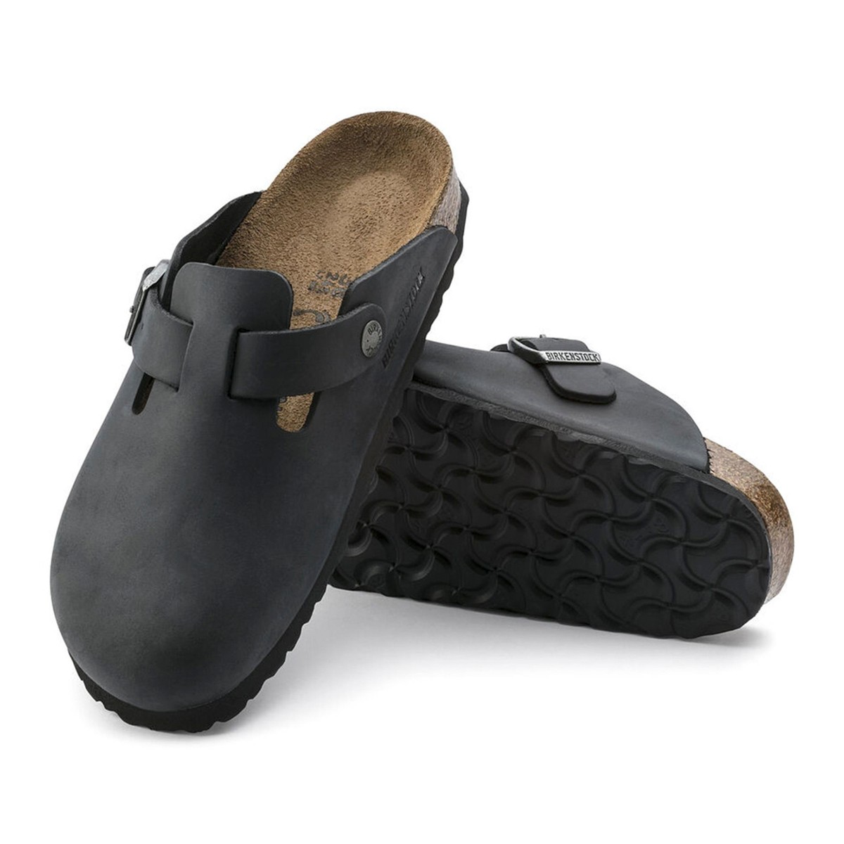 Erkek Terlik 059463 Birkenstock BOSTON LEOI BLACK