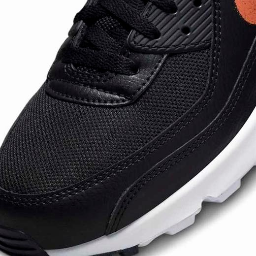 Erkek Spor Ayakkabı FJ4229-001 Nike Air Max 90 Double Swoosh Black\Safety Orange