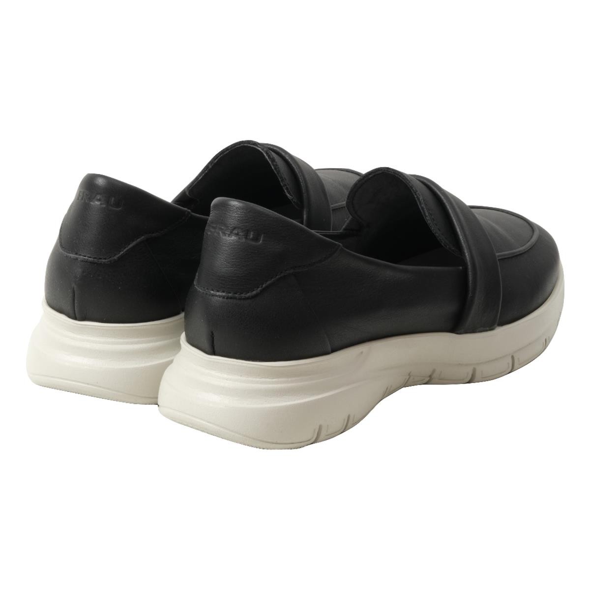 Kadın Sneaker ( Günlük) 43P2 Frau MOUSSE Leather Nero