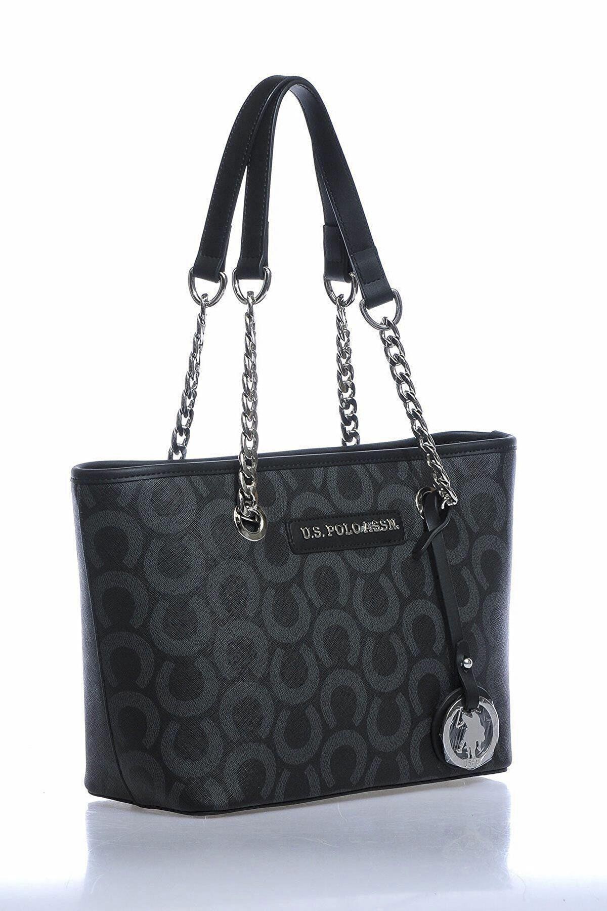 Kadın Omuz Çantası US24594 U.S. POLO ASSN. USPA LADIES BAG BLACK