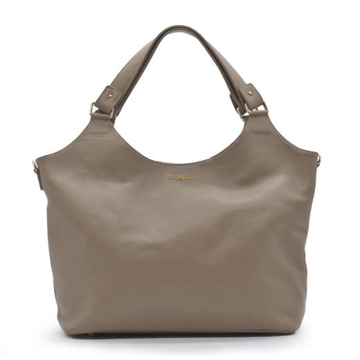 Kadın Omuz Çantası VIOLET Piumelli Milano Bag D07 Light Taupe