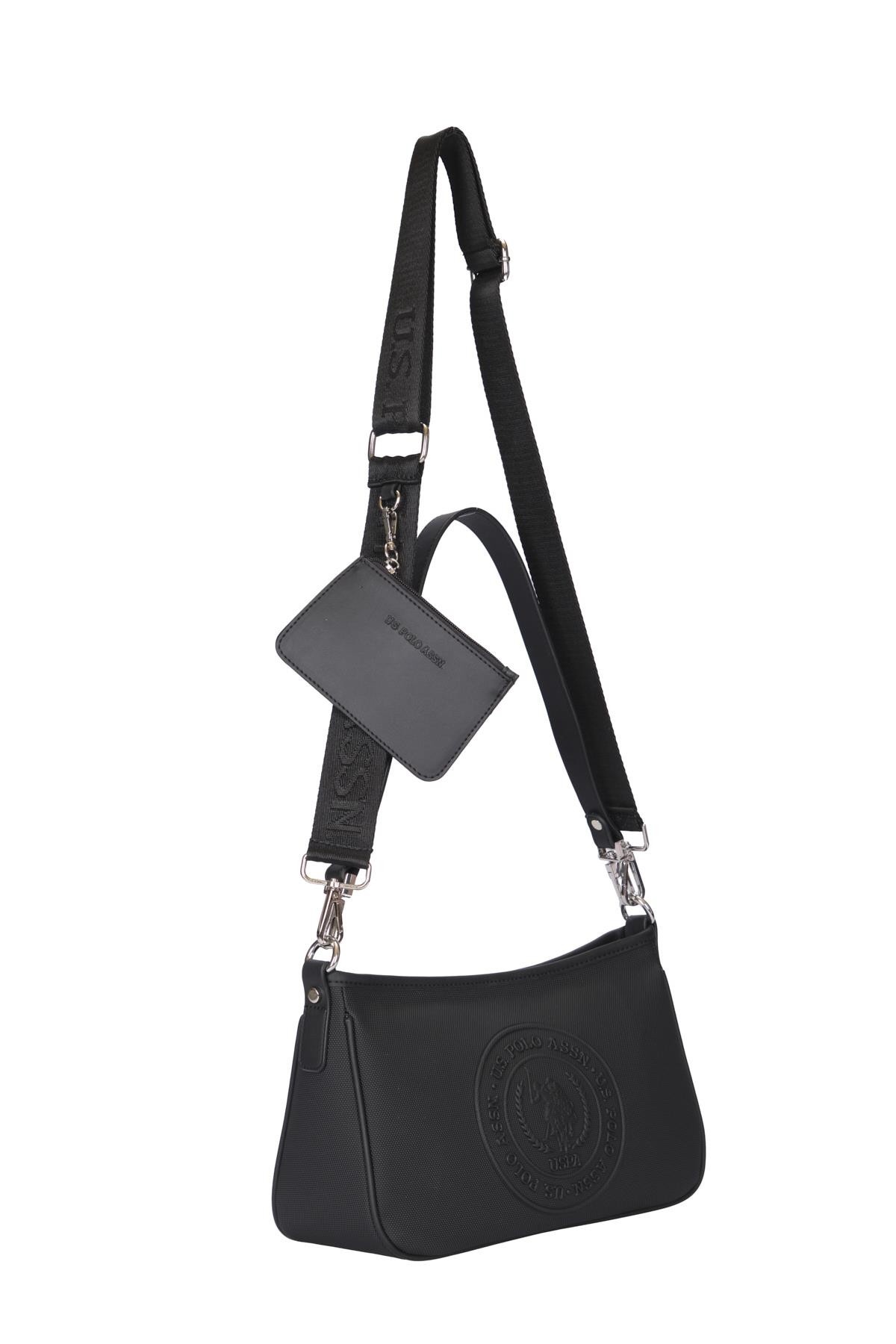 Kadın Omuz Çantası US24738 U.S. POLO ASSN. USPA LADIES BAG 00128 Black