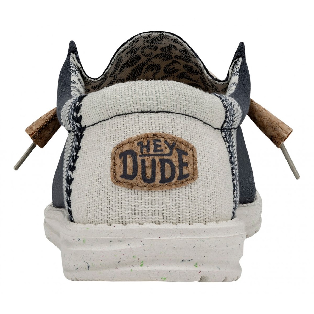 Erkek Sneaker ( Günlük) HD.40015  Hey Dude Wally Break Stitch 410 Navy