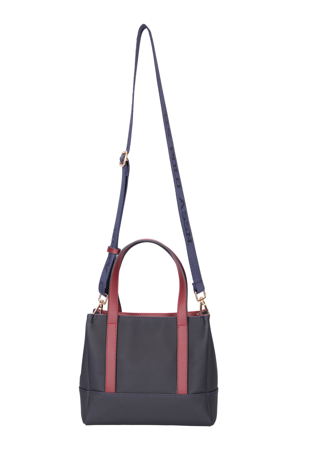 Kadın Omuz Çantası US24731 U.S. POLO ASSN. USPA LADIES BAG 01330 Navy-Burgundy