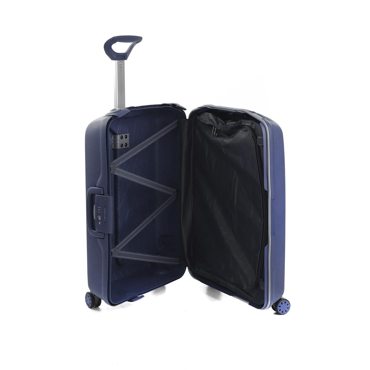 Unisex Valiz 50071283 Roncato Light Trolley Medio 68 cm Navy 68x48x27