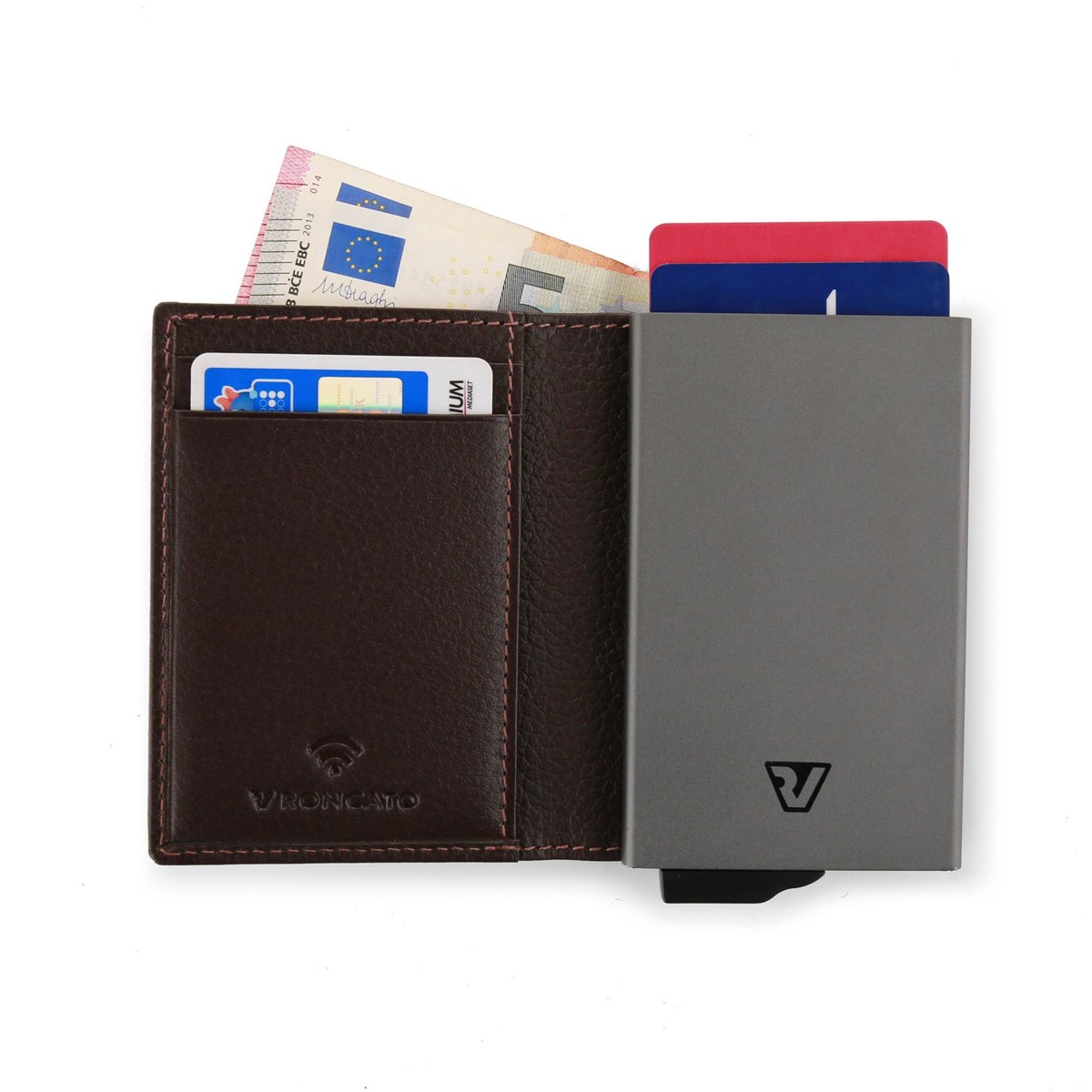 Erkek Cüzdan & Kartlık 40071644 Roncato CREDIT CARD HOLDER IRON 4.0 T.M.