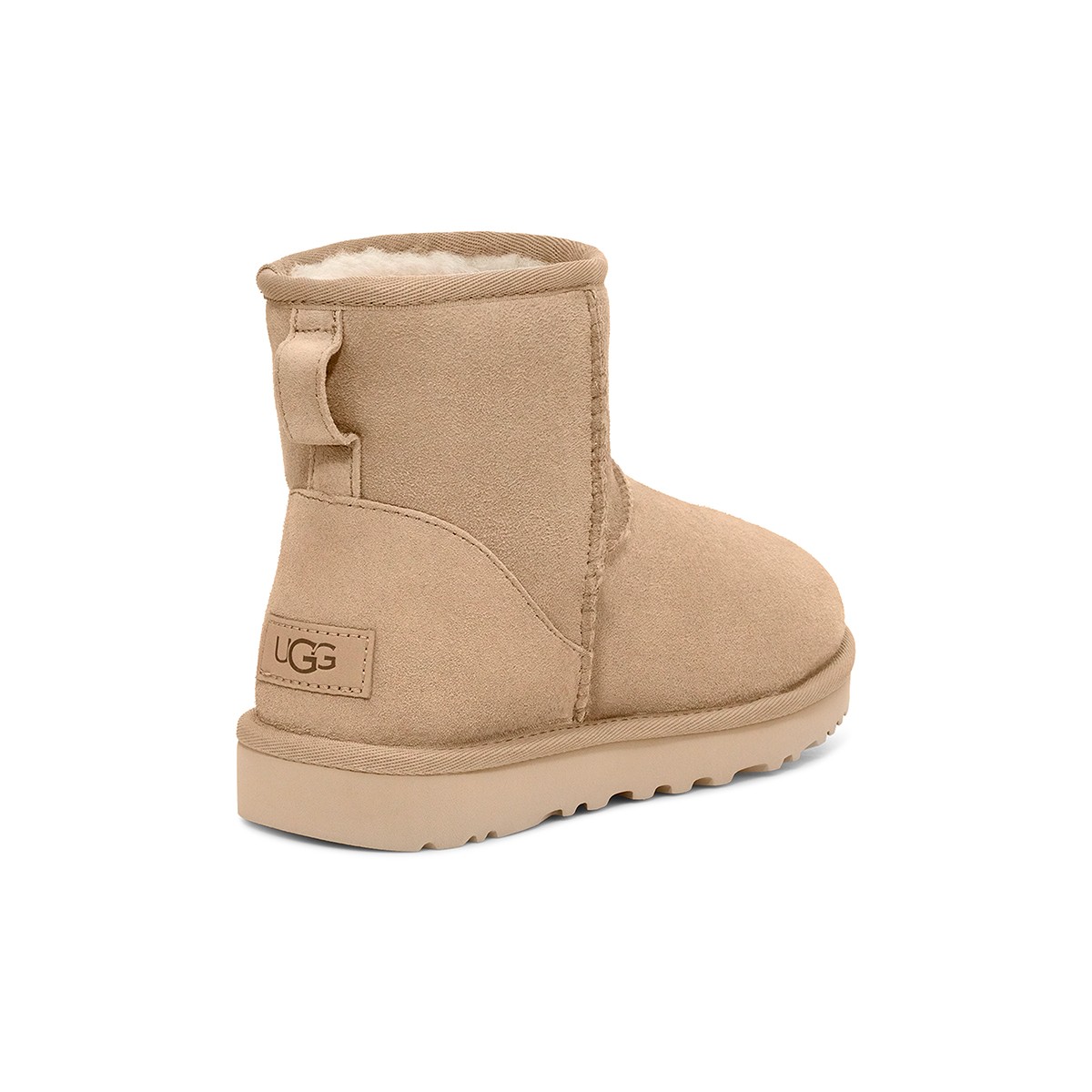 1016222 UGG W W CLASSIC MINI II Sand (Kum)