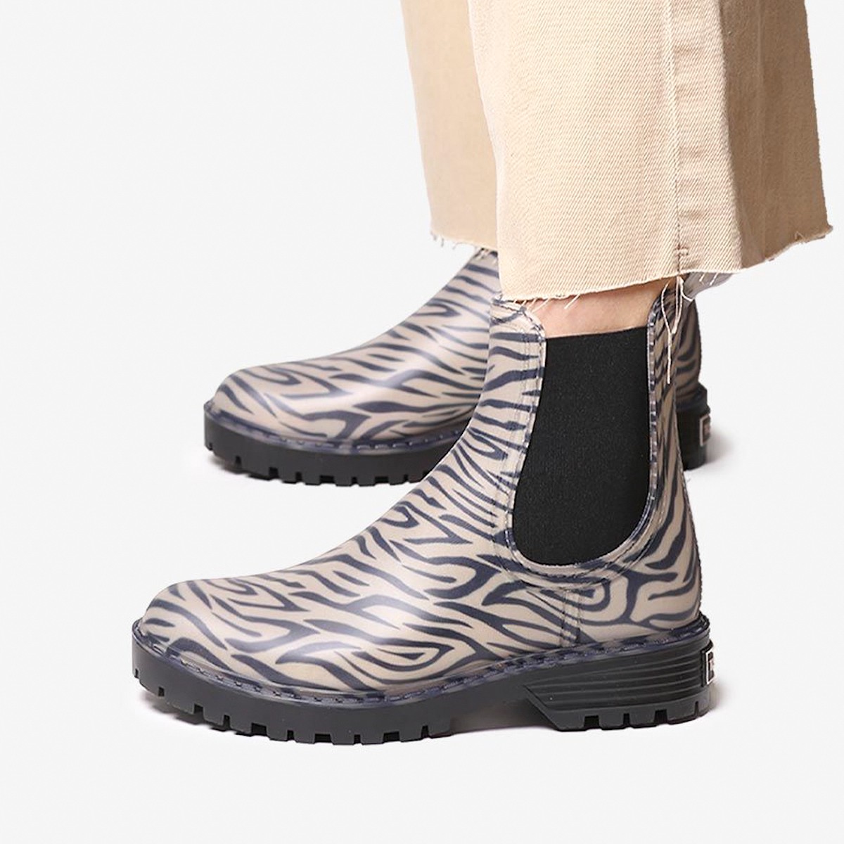 Calvi Toni Pons Ankle Boot Water Zebra