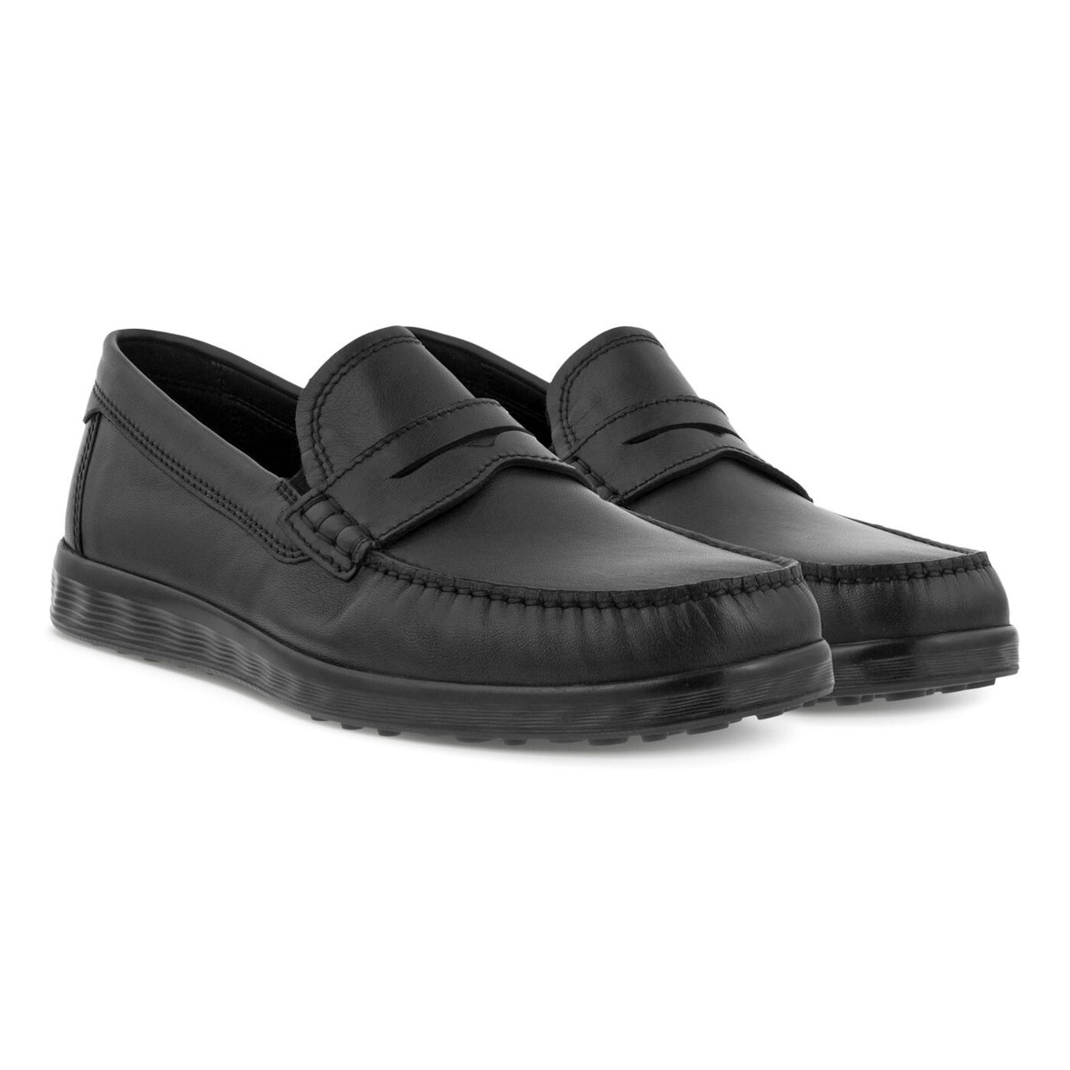 Erkek Oxford ( Klasik) 54053401001 Ecco S Lite Moc M Black Antic Silky Soft Black