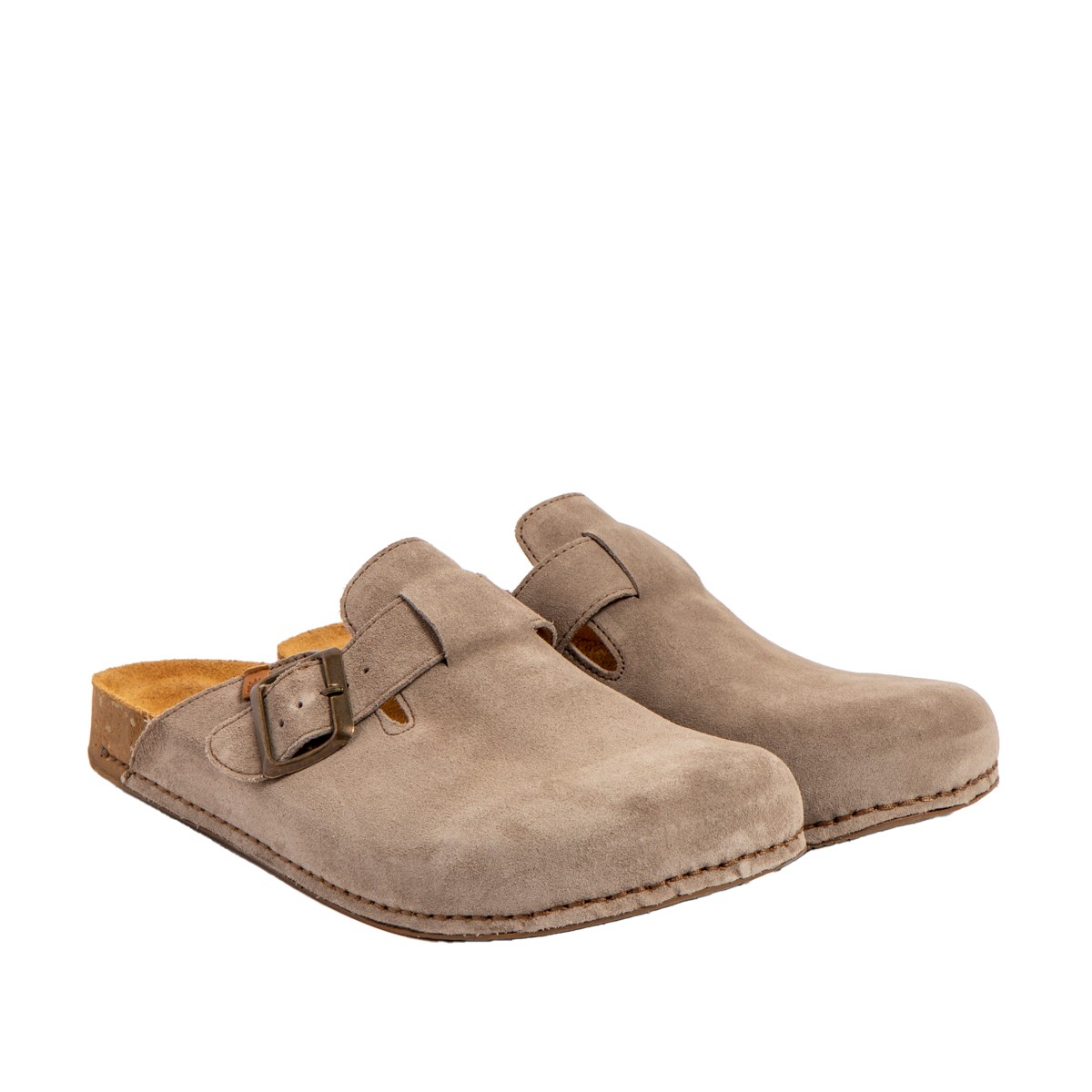 N5796 El Naturalista SILK SUEDE Taupe / Balance