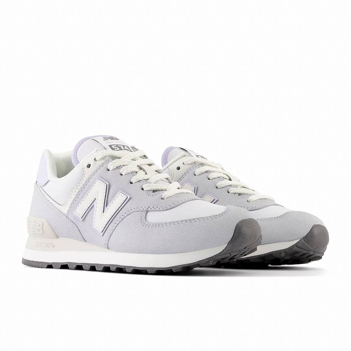 Kadın Spor WL574AG2 New Balance NB Lifestyle GreyPurple