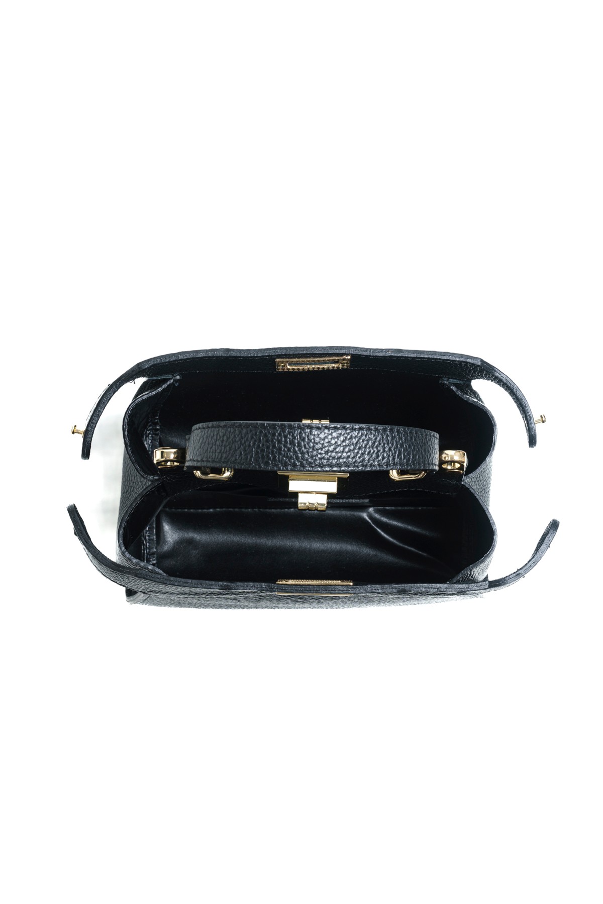 SHARON S Piumelli Milano Bag D28 Black