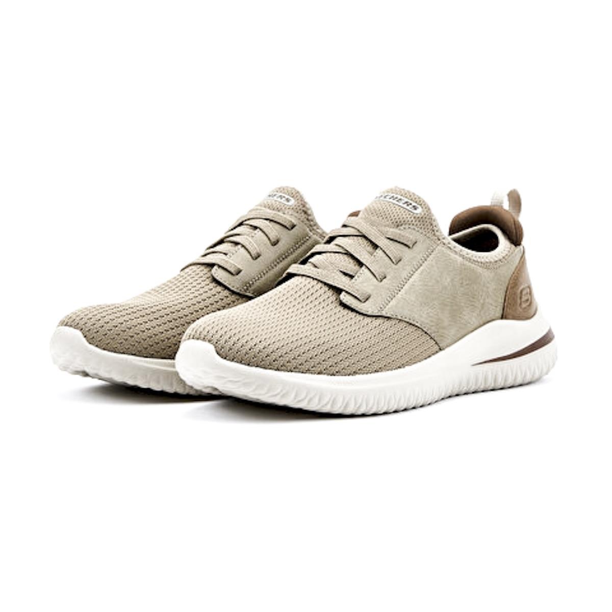 Erkek Sneaker ( Günlük) 210239 TPE Skechers DELSON 3.0 - MOONEY TAUPE