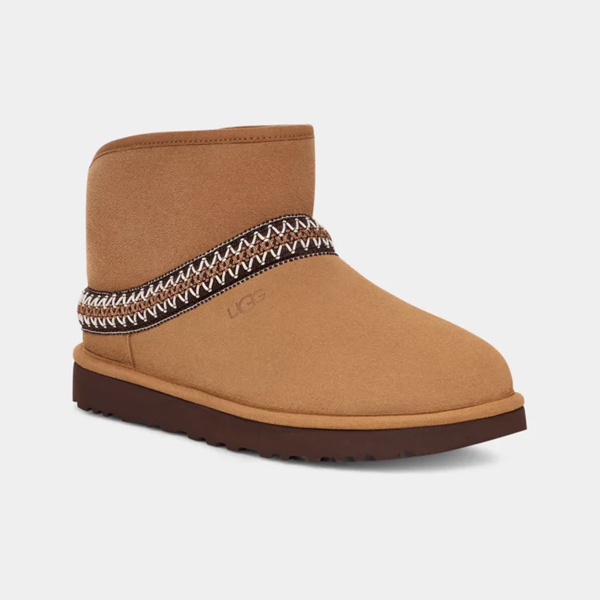 1158262 UGG W CLASSIC MINI CRESCENT Chestnut (Taba)