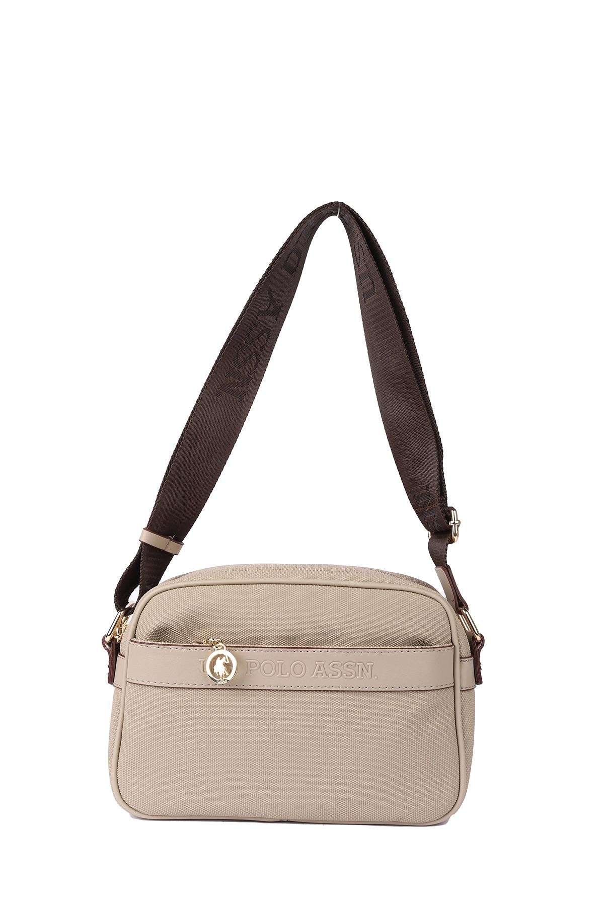 Kadın Omuz Çantası US24742 U.S. POLO ASSN. USPA LADIES BAG 04448 Gravel(Çakıl)