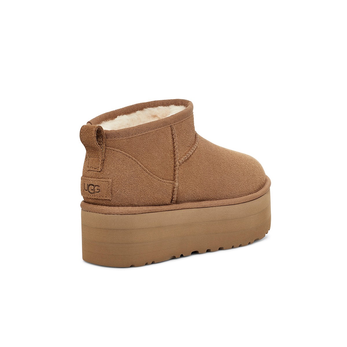 1135092 UGG W CLASSIC ULTRA MINI PLATFORM CHESTNUT (TABA)