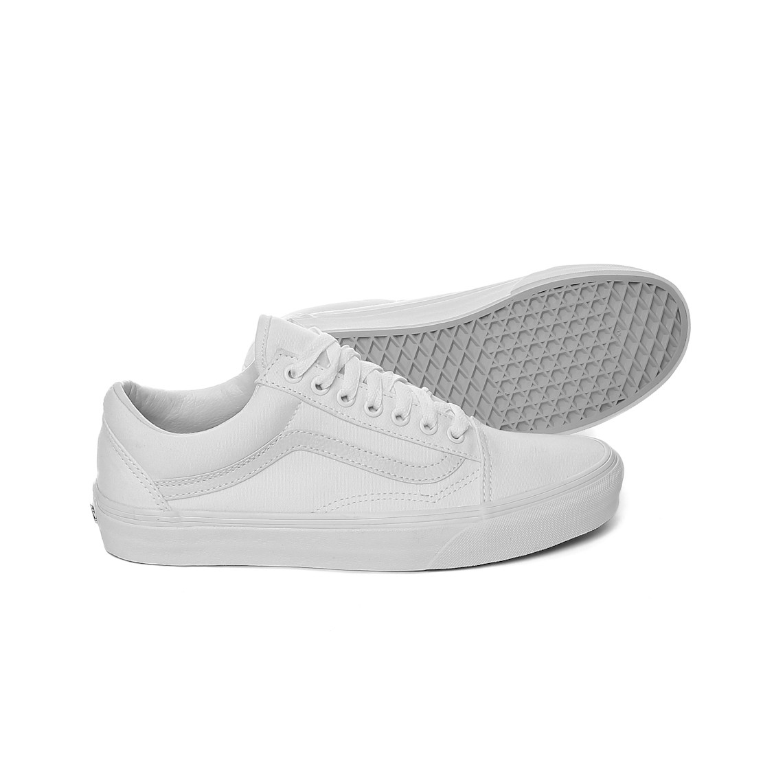 Erkek Espadril - Keten VD3HW00 VANS OLD SKOOL TRUE WHITE