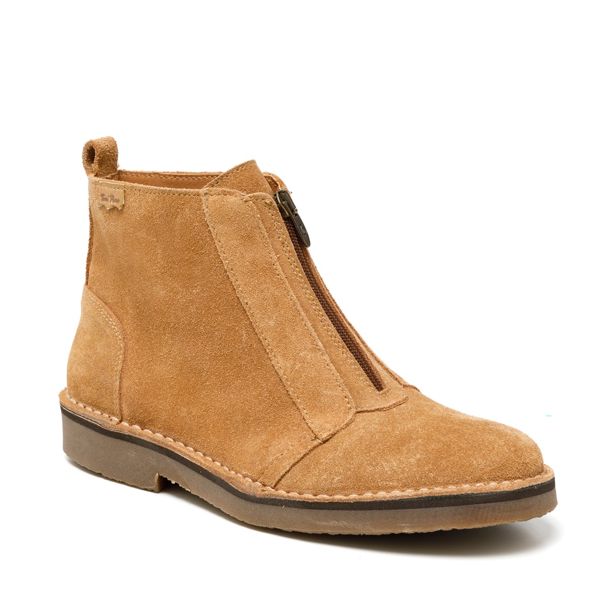 INDIA-SY Toni Pons Ankle boot in Suede in Tobacco (Torrat)